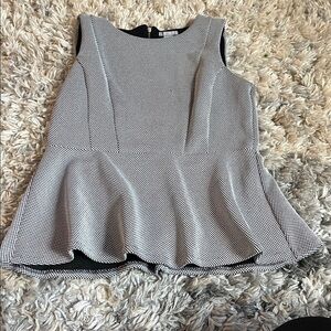 H&M Monochrome Patterned Top